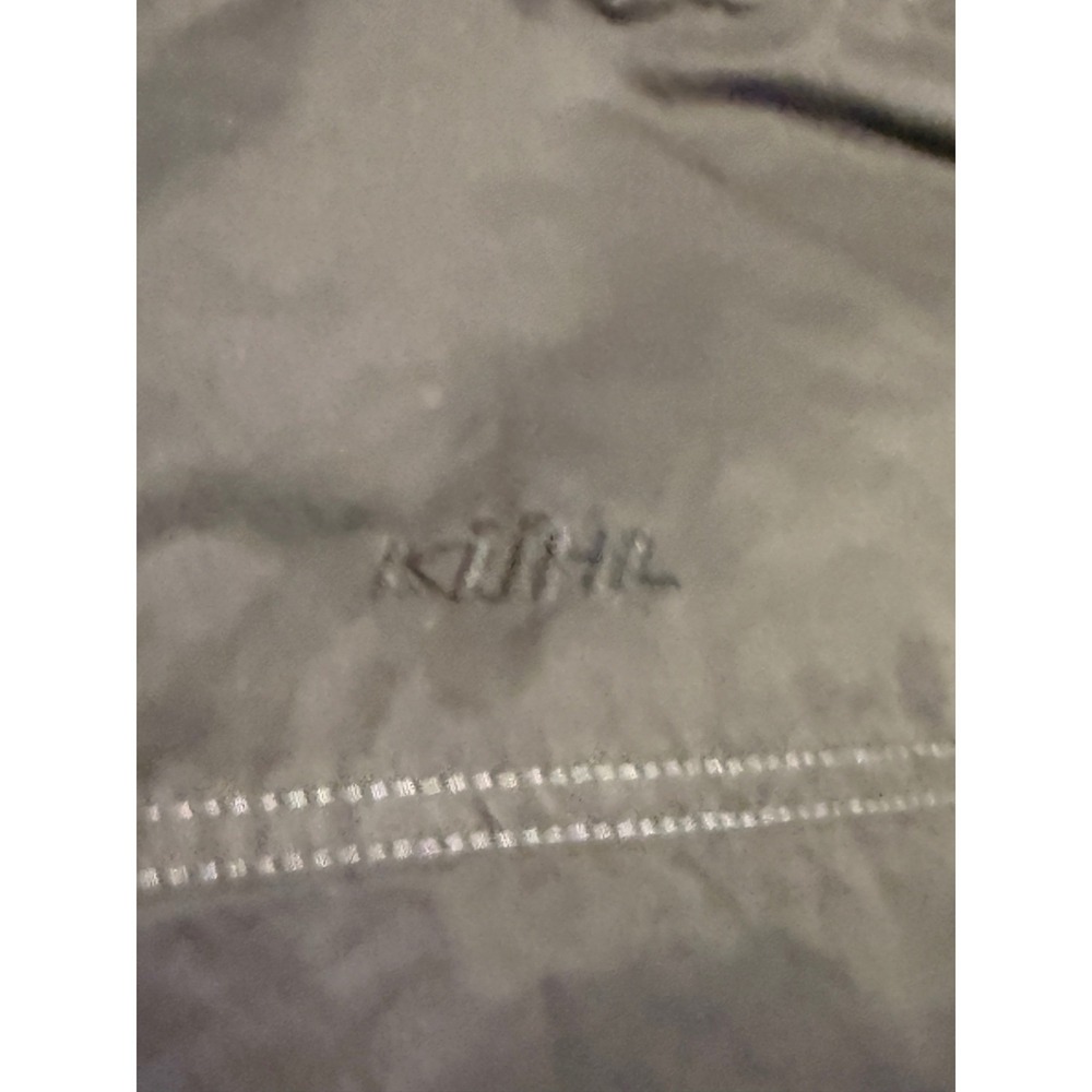 Kuhl Mens Charcoal Grey Field Jacket Medium Full Zip Snap Utility Outdoor Coat - Picture 9 of 9